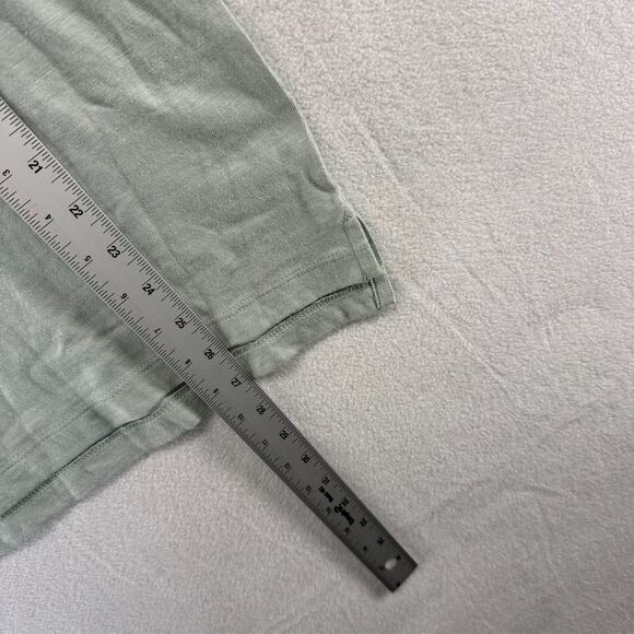 J Crew Polo Shirt men's Small Blue Slub Cotton Jersey Pocket Preppy Solid NEW - Picture 4 of 9